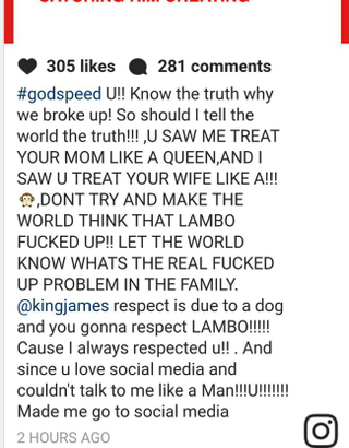 Illustration for article titled Who Is Da Real Lambo, and Why Is He Threatening LeBron James?